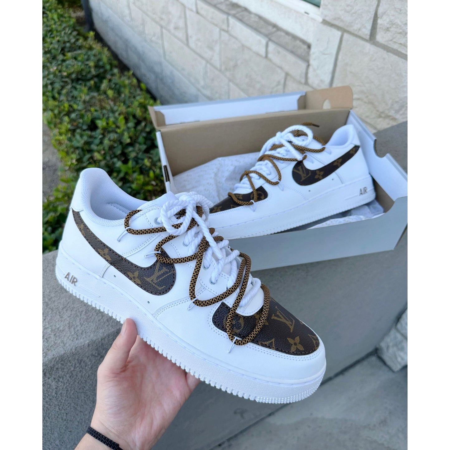 OG Monogram Air Forces 2.0