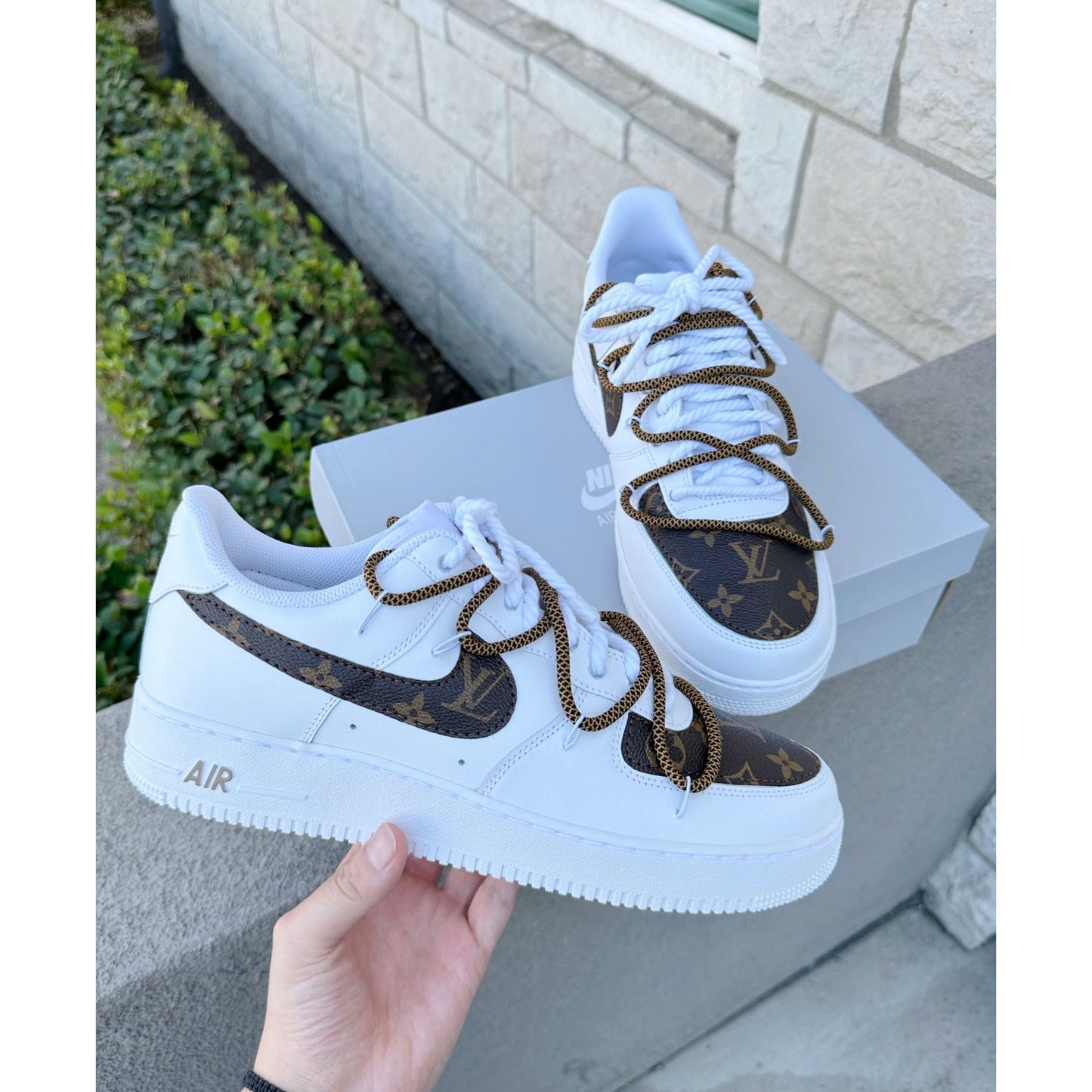 OG Monogram Air Forces 2.0