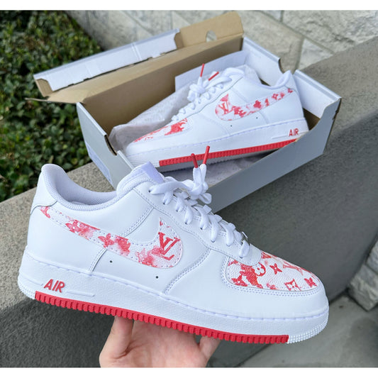 Red Monogram Air Forces