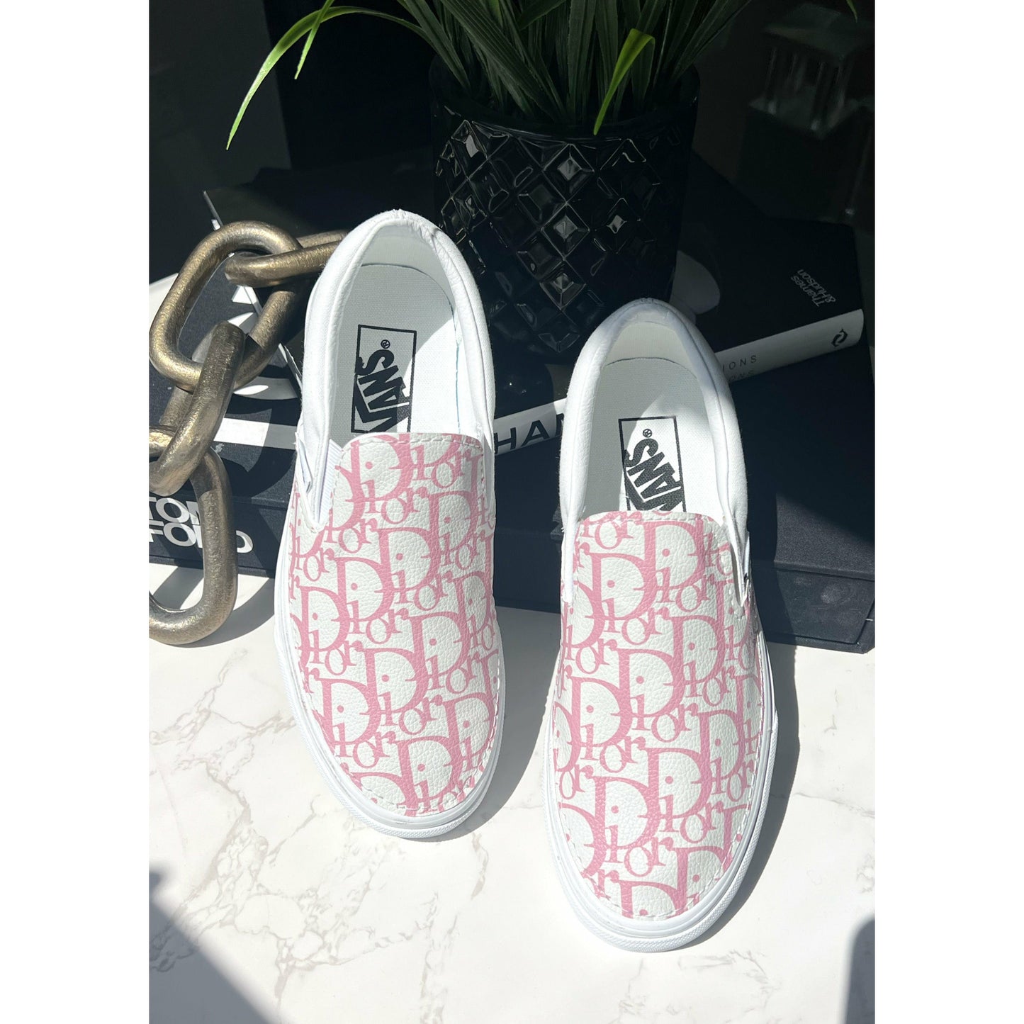 Pink CD Slip On