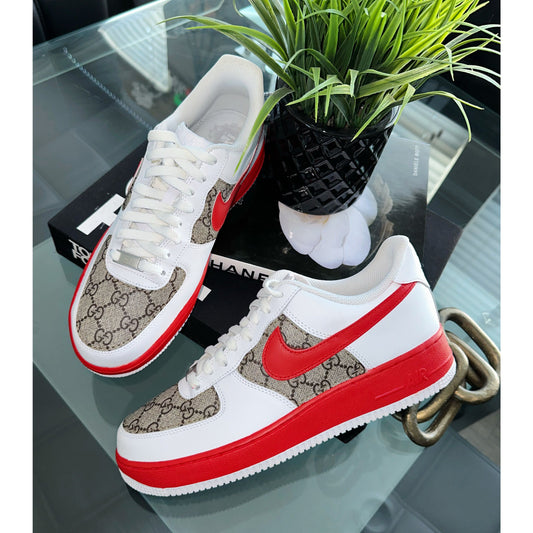 Red Swoosh GeeGee Air Forces