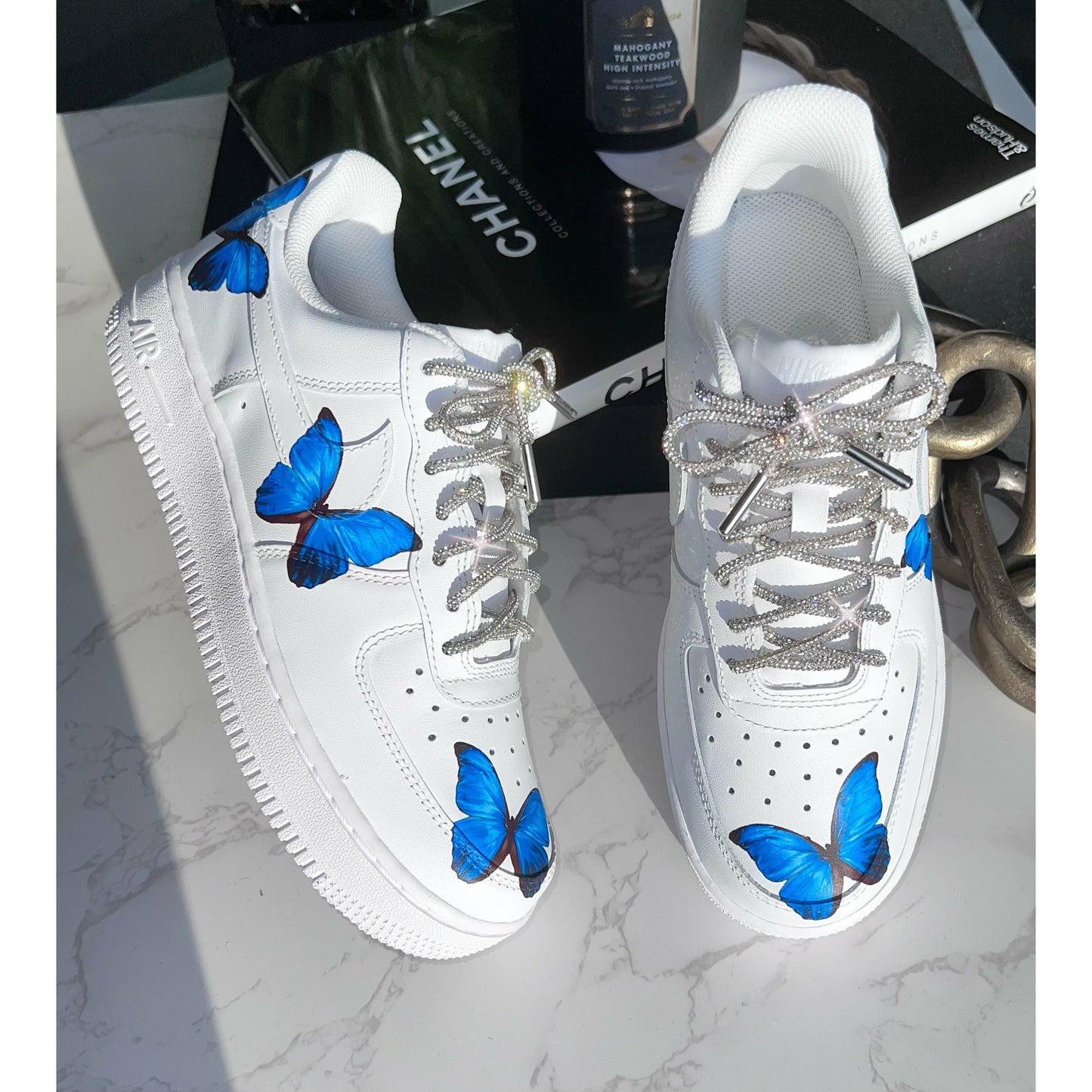 Bling 3D Butterfly Effect Air Forces