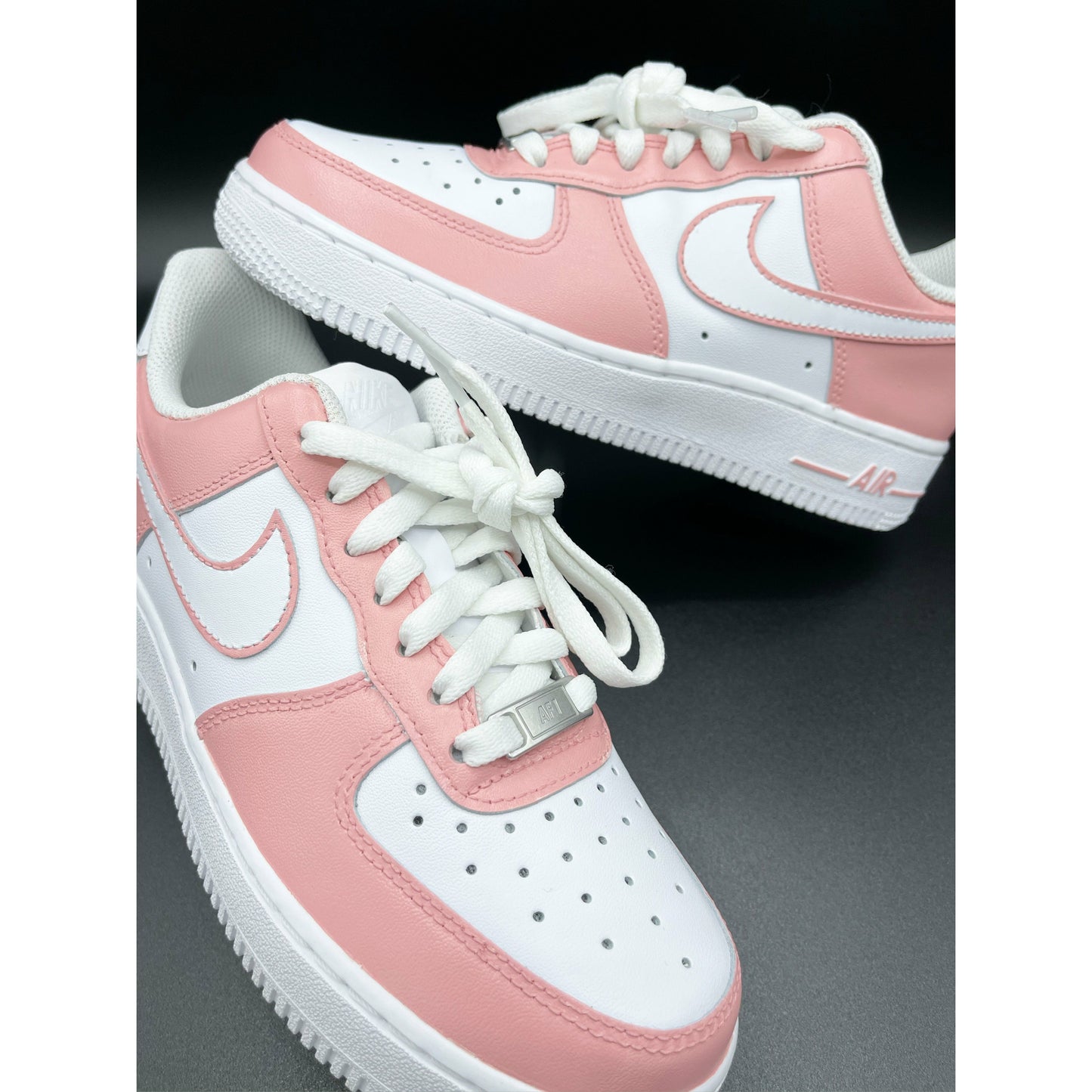 Pink Color-Block Air Forces