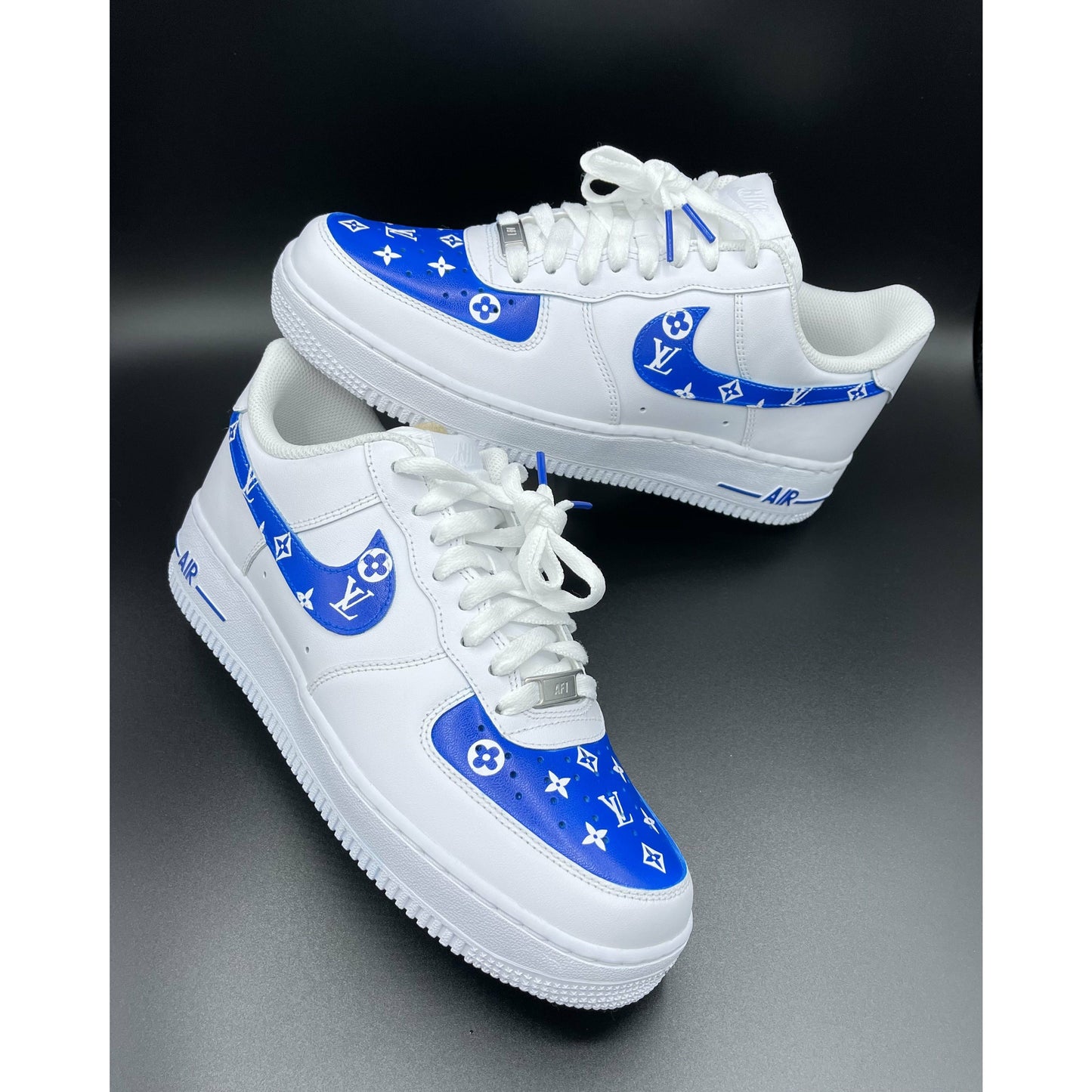 Blue Monogram Air Forces