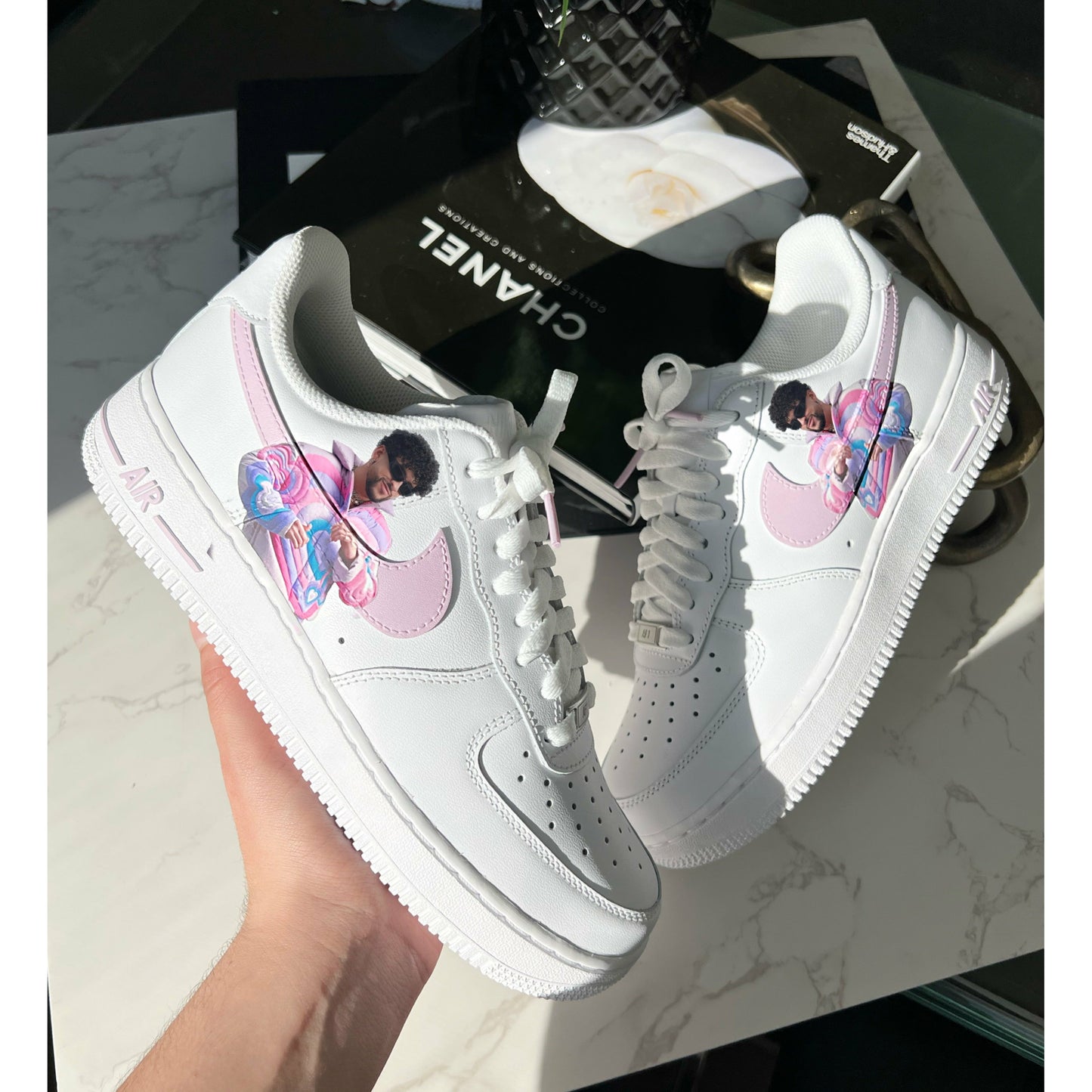 Benito Lilac Swoosh Air Forces