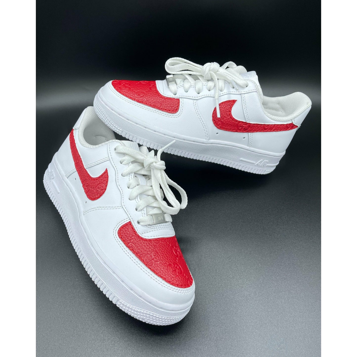 Embossed Red GeeGee Air Forces