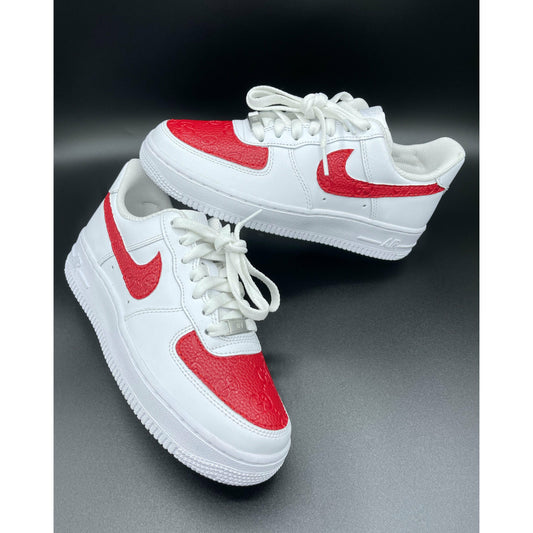Embossed Red GeeGee Air Forces