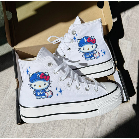 LA Kitty Platform Chuck Highs