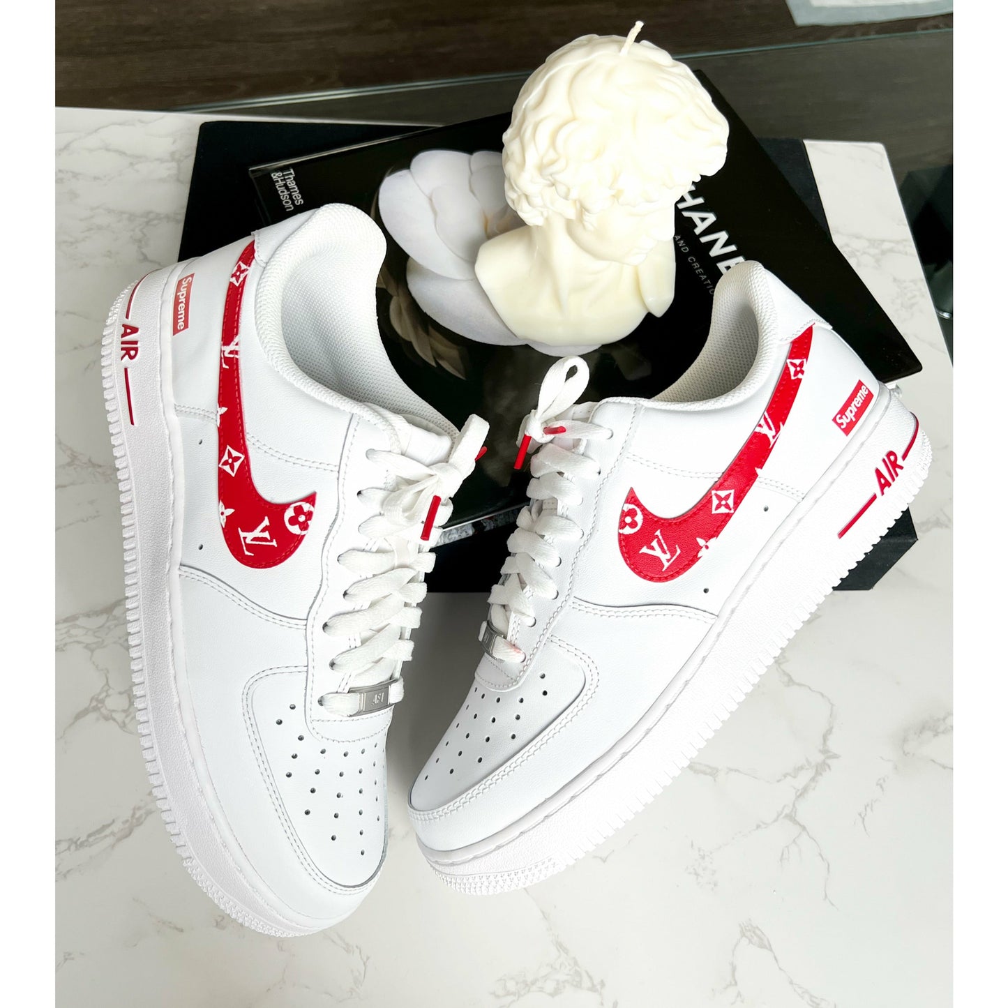 Sup Red Monogram Air Forces