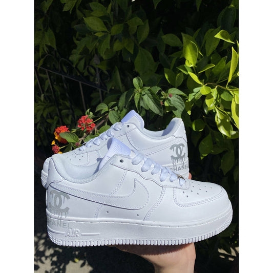 Coco Drip Air Forces [Reflective]