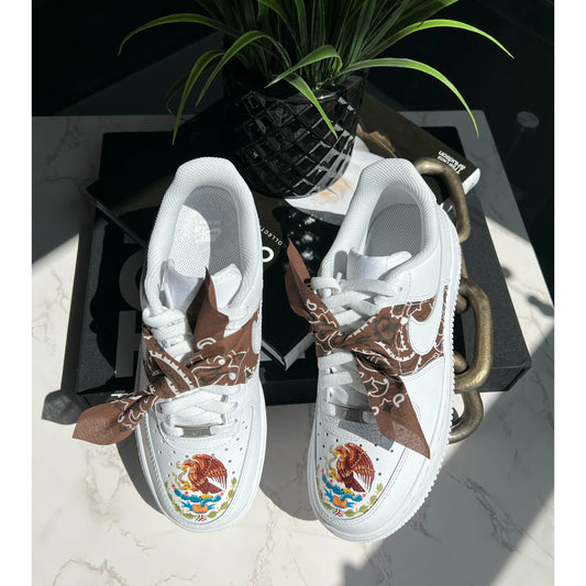 Brown Mexico Bandana Air Forces