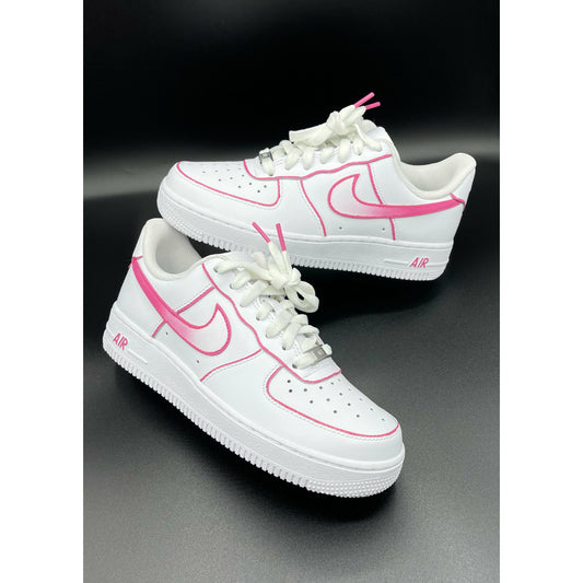 Pink Ombré Air Forces