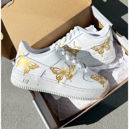 Gold butterfly Air Forces