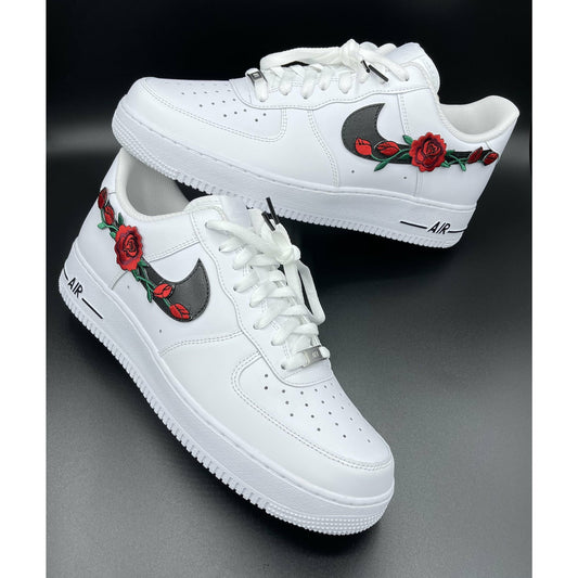 Embroidered Rose Air Forces