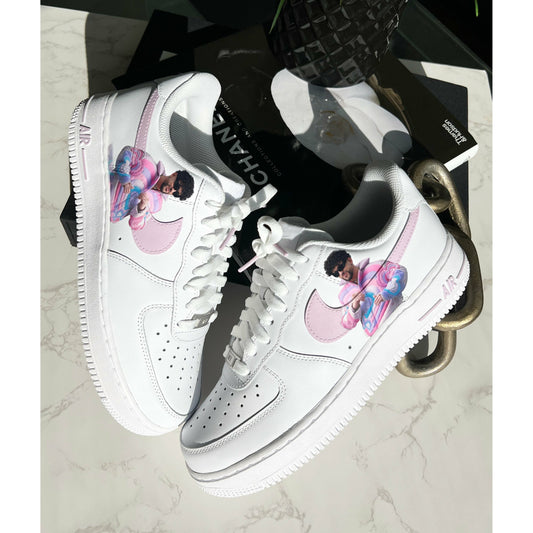 Benito Lilac Swoosh Air Forces