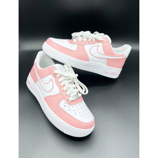 Pink Color-Block Air Forces